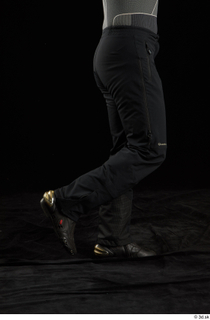 George  1 black thermal underwear flexing leg sideview 0007.jpg